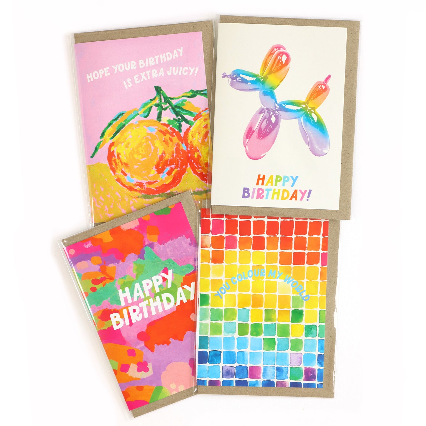 Juicy Fruity Birthday Greeting Card