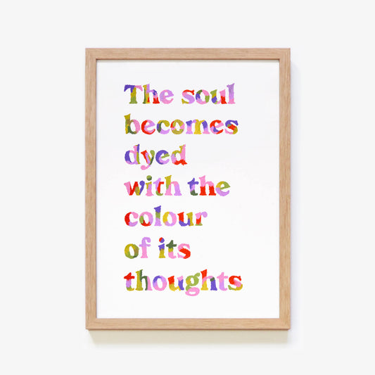 Soul Becomes Dyed Quote (V2)
