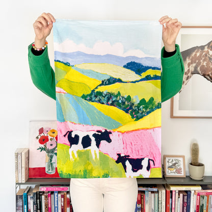 NEW: Moo Cows Tea Towel