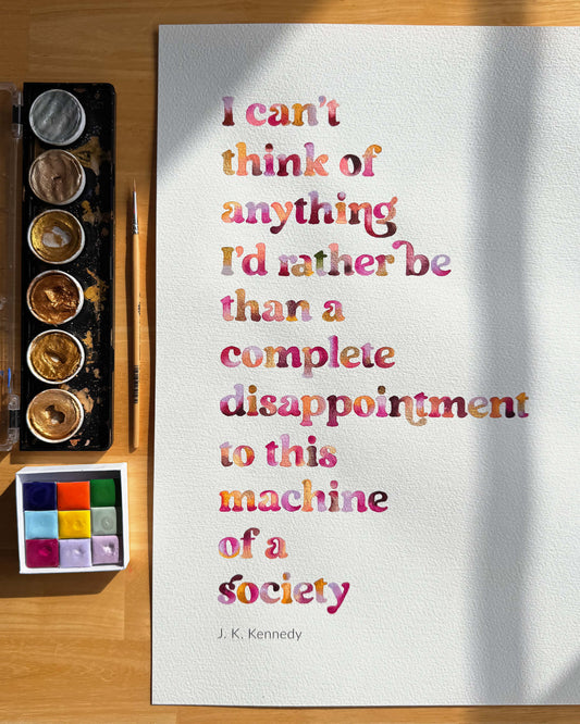Machine of a Society - Original Painting