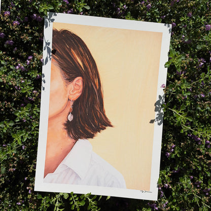 Her Other Side Art Print