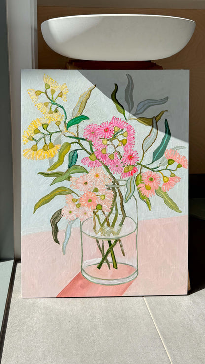 Blossoming Gums Framed Original Artwork