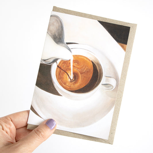 Morning Coffee Greeting Card