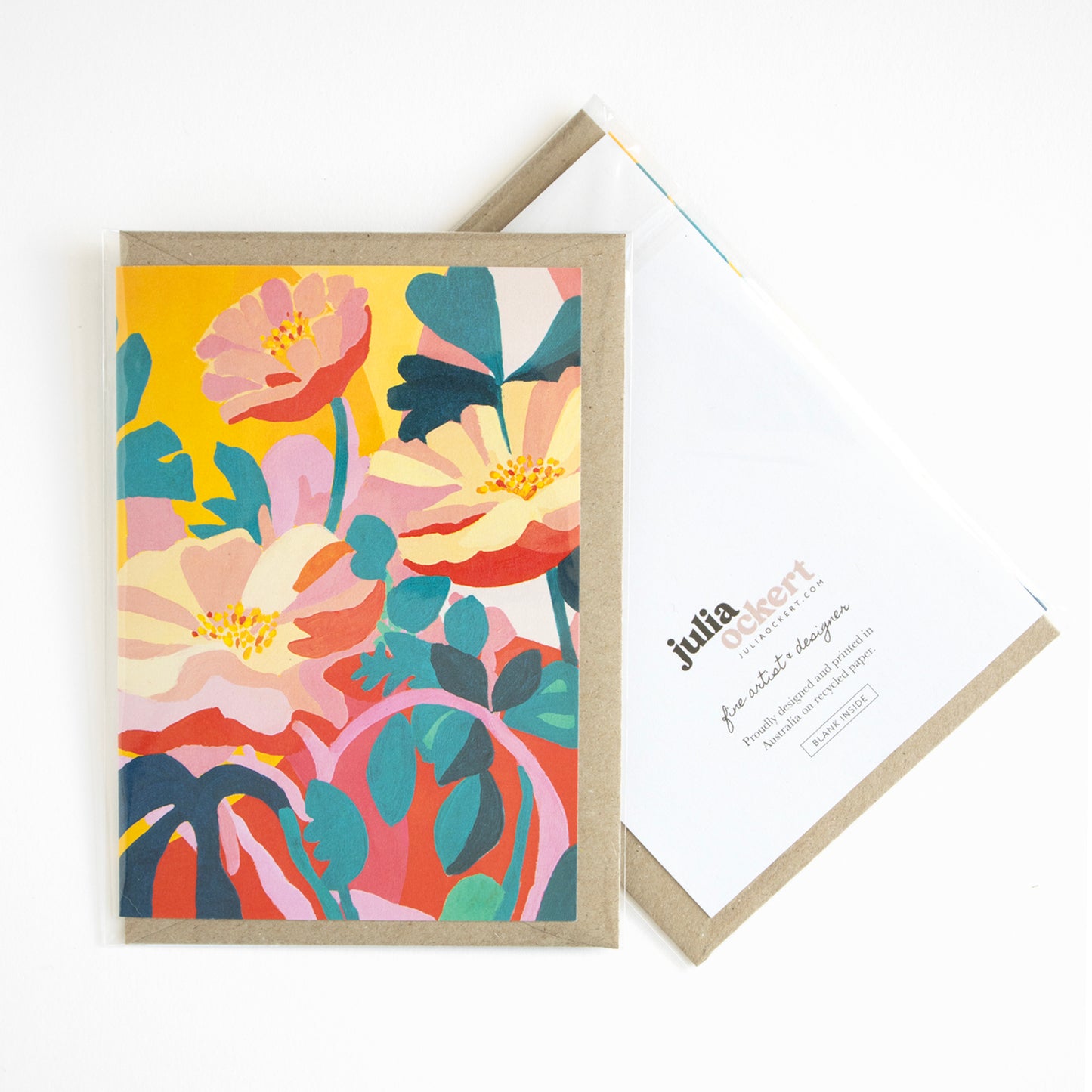 Flower Oasis Greeting Card