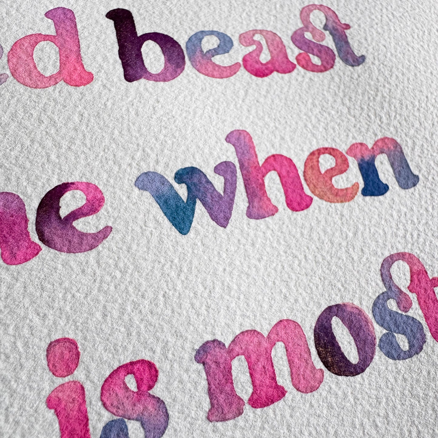 Girl-Shaped Beast - Original Paintings