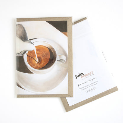 Morning Coffee Greeting Card