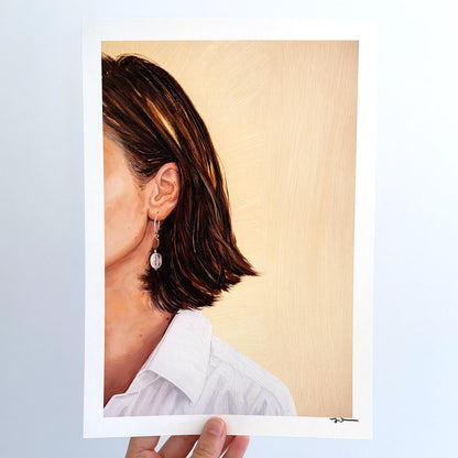 Her Other Side Art Print