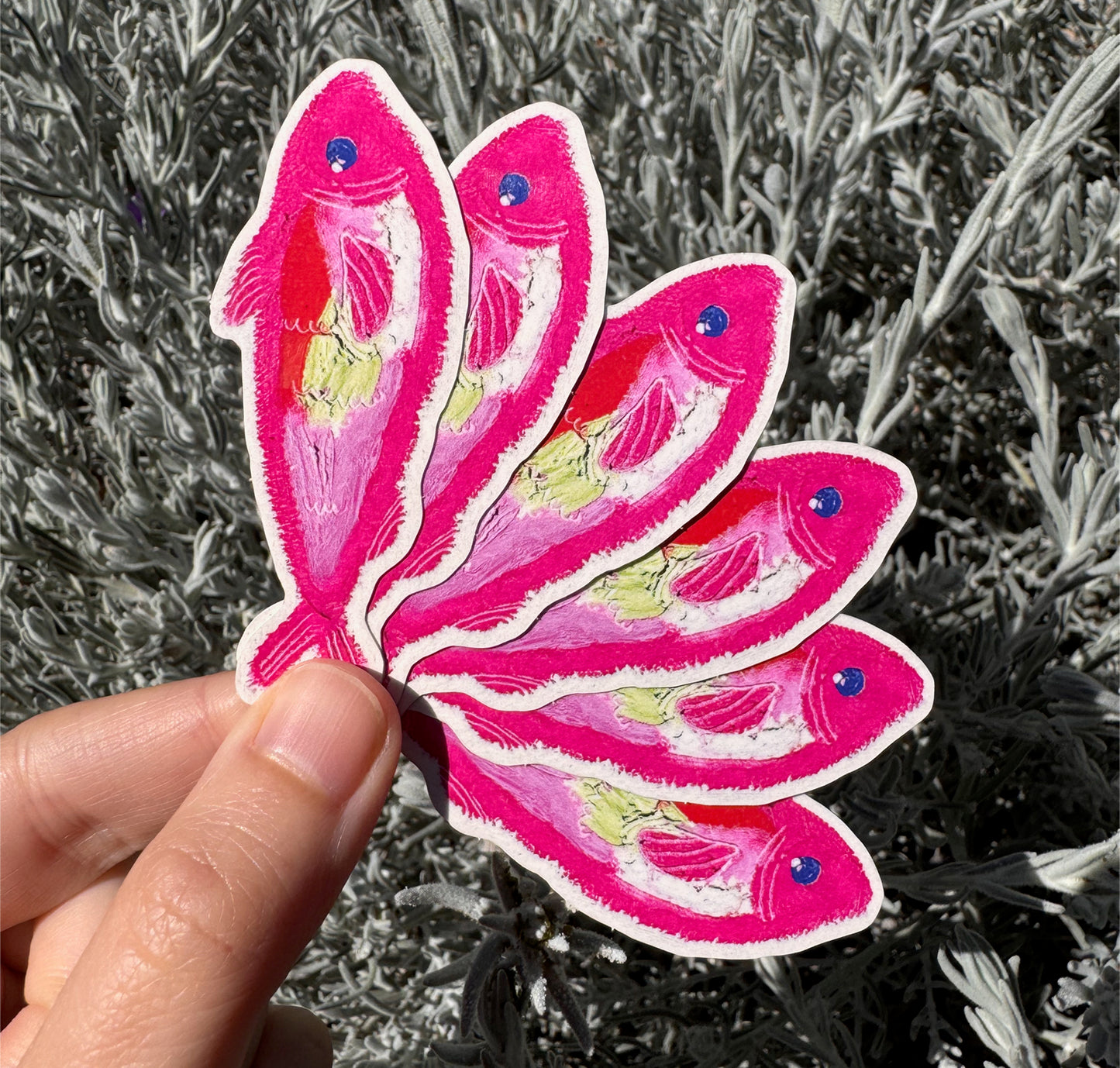 Cutie Sardine Vinyl Sticker