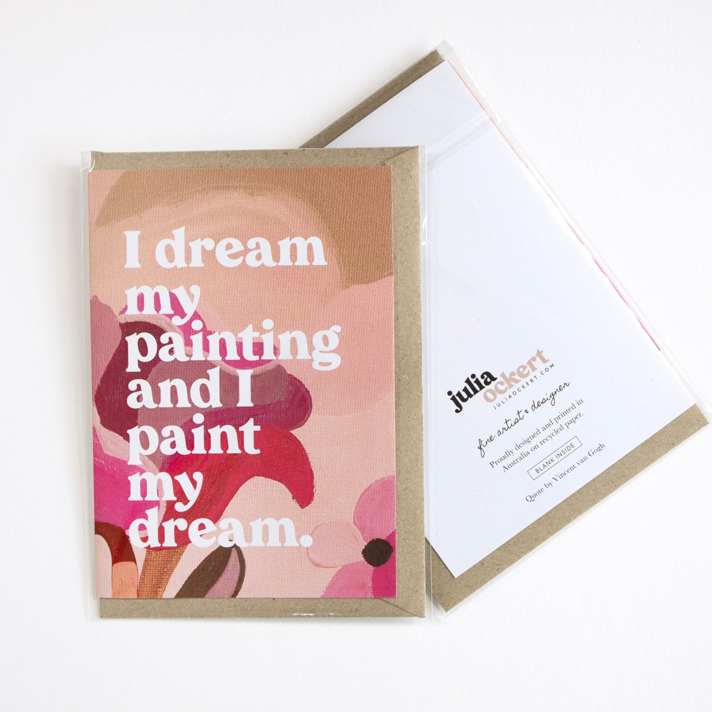 I Dream My Painting Greeting Card