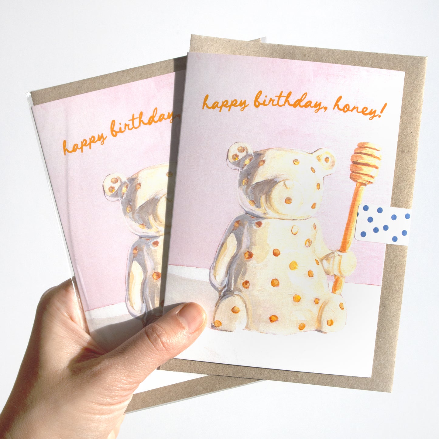 Happy Birthday Honey Bear Greeting Card