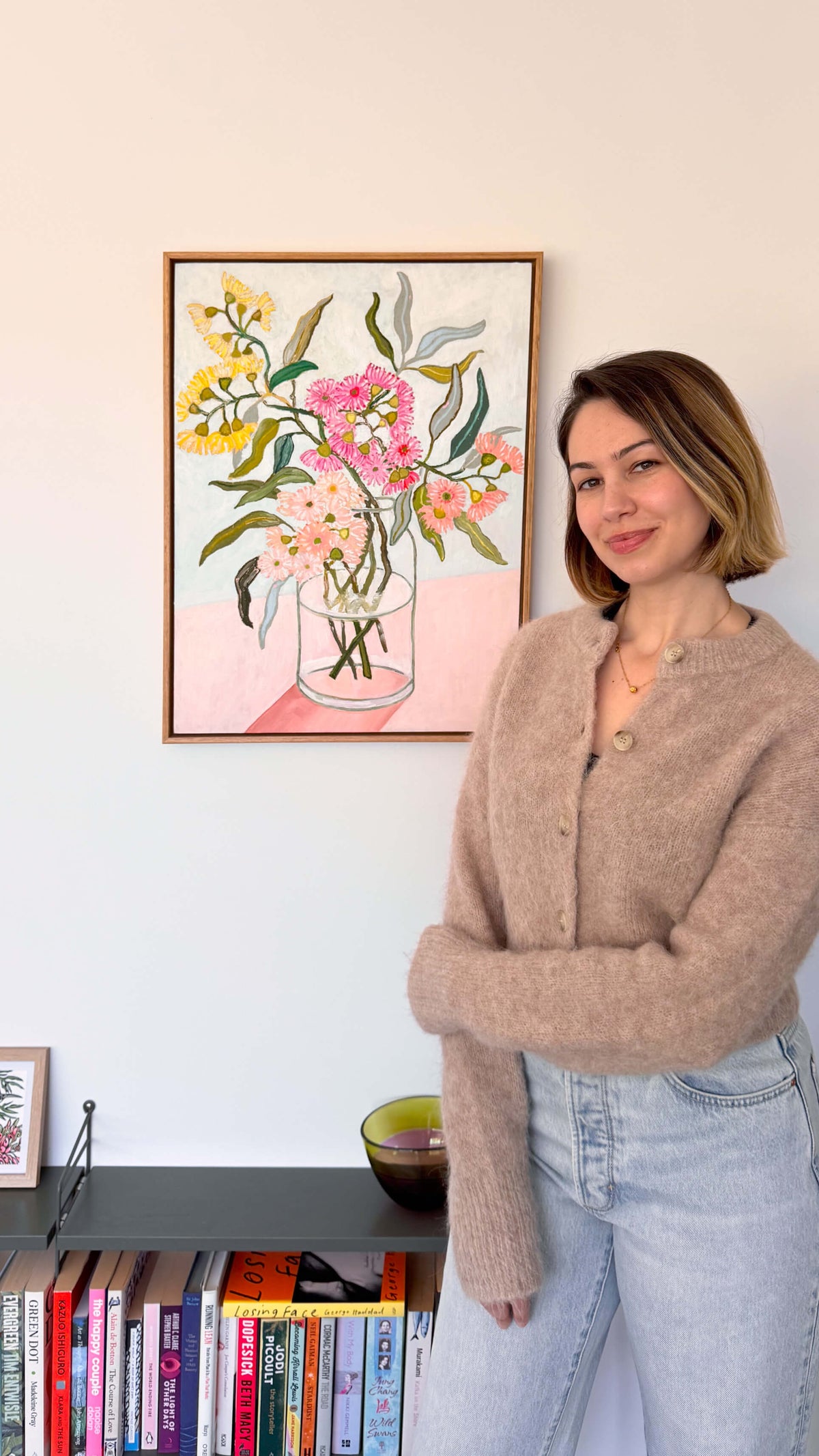 Blossoming Gums Framed Original Artwork