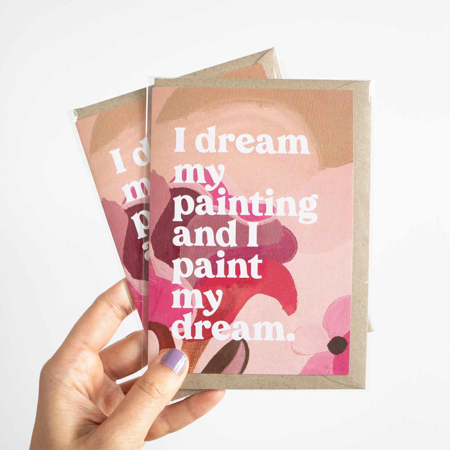 I Dream My Painting Greeting Card