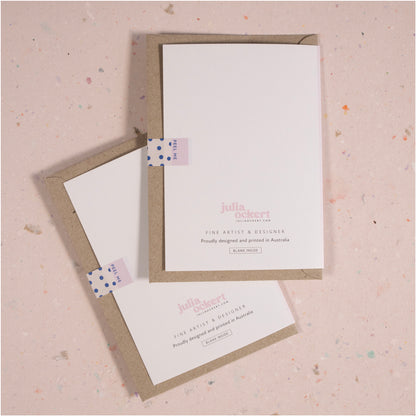 Scribbly Floral Bouquet Greeting Card
