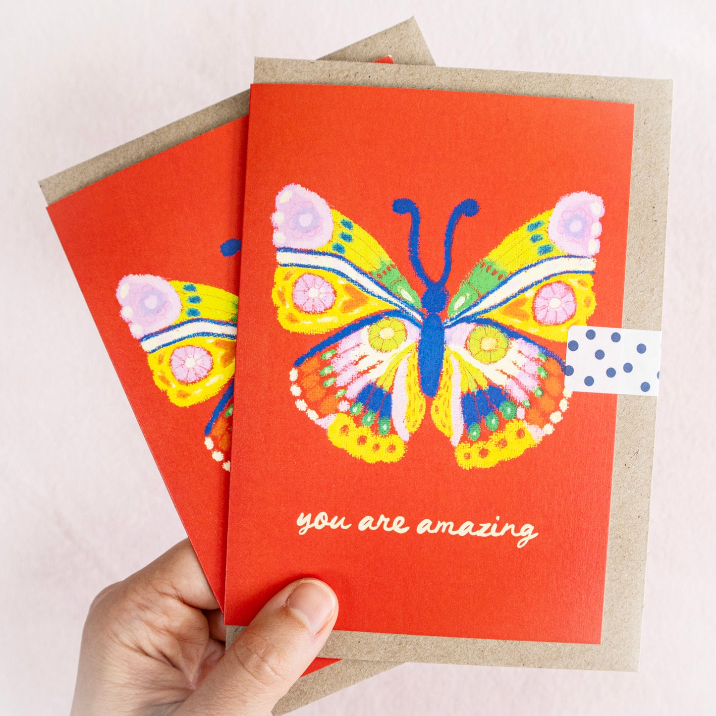 You Are Amazing - Butterfly Greeting Card