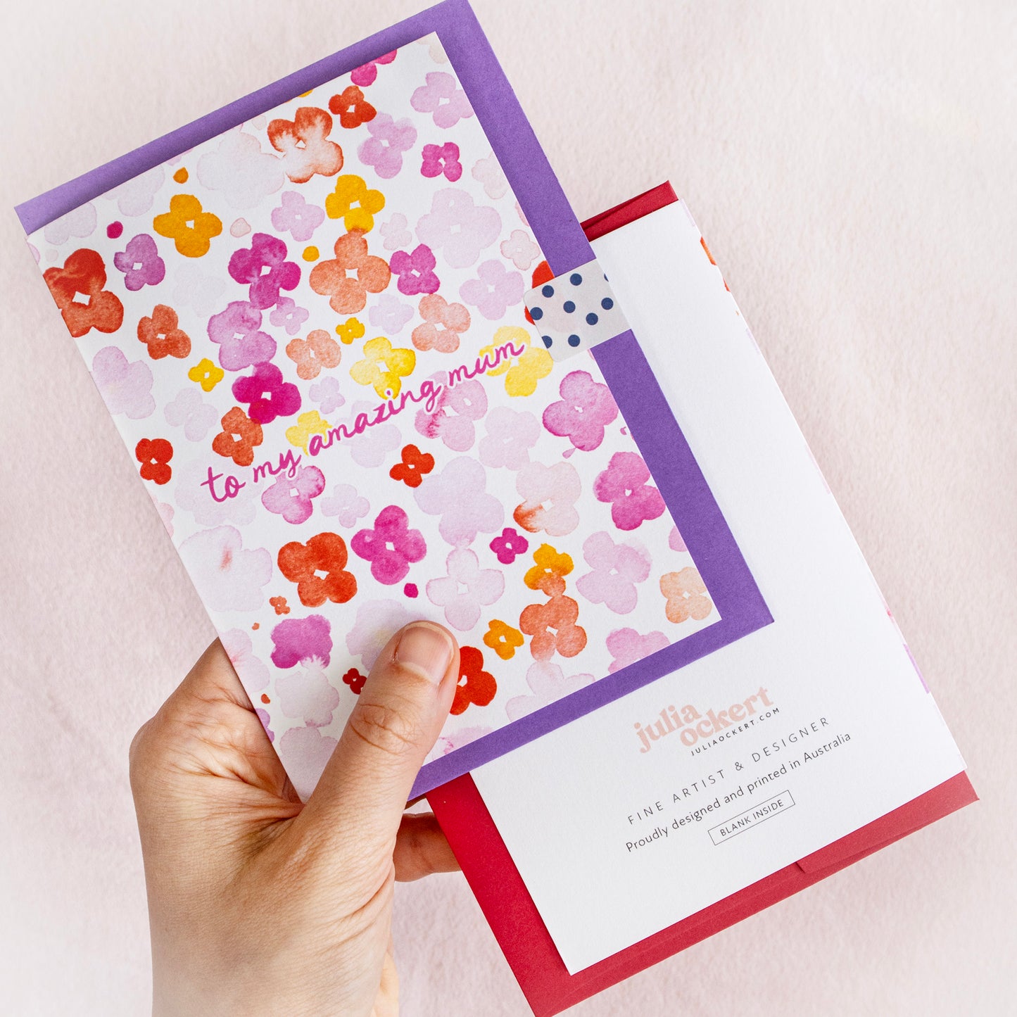 To My Amazing Mum Greeting Card
