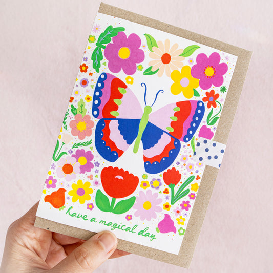 Have a Magical Day - Butterfly Greeting Card