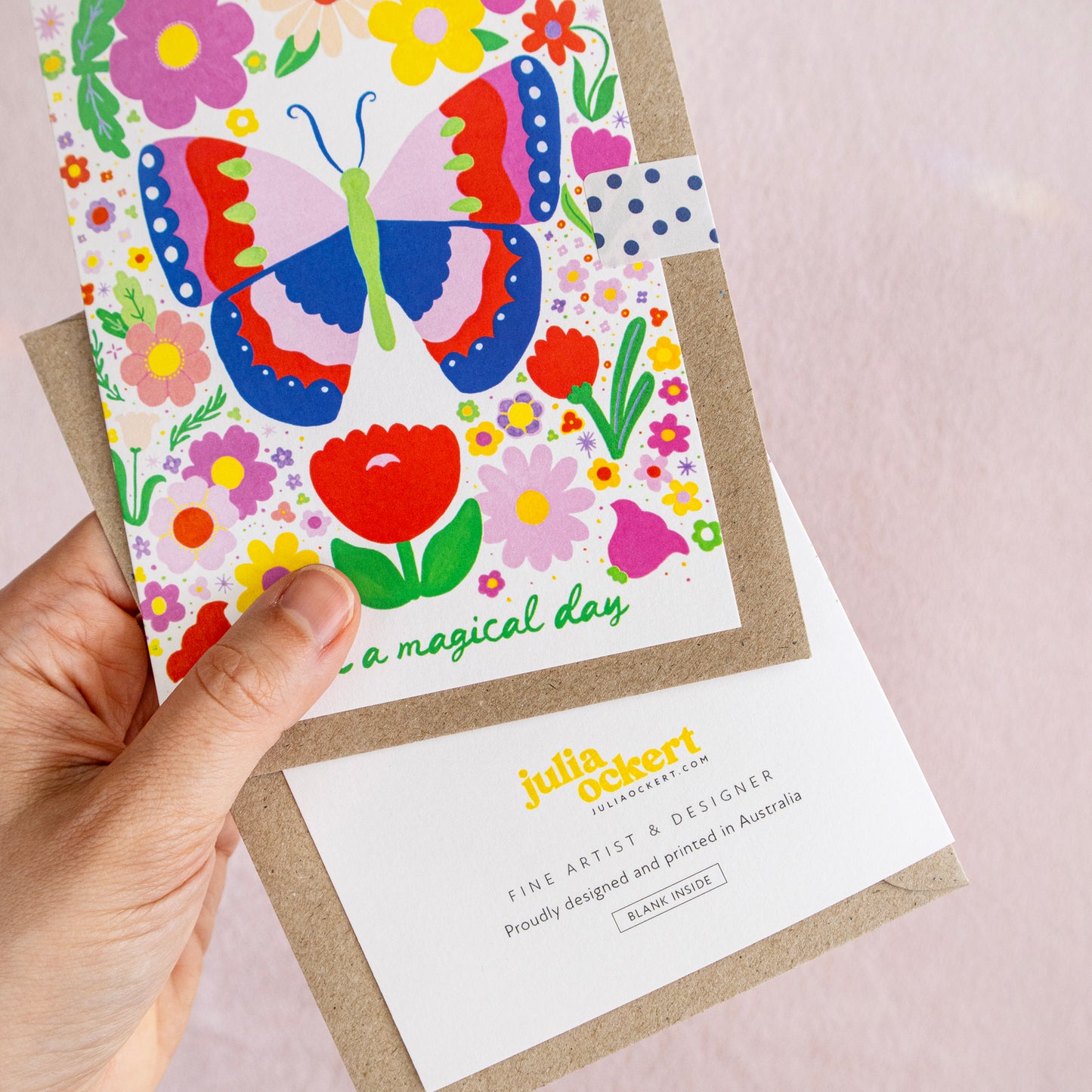 Have a Magical Day - Butterfly Greeting Card