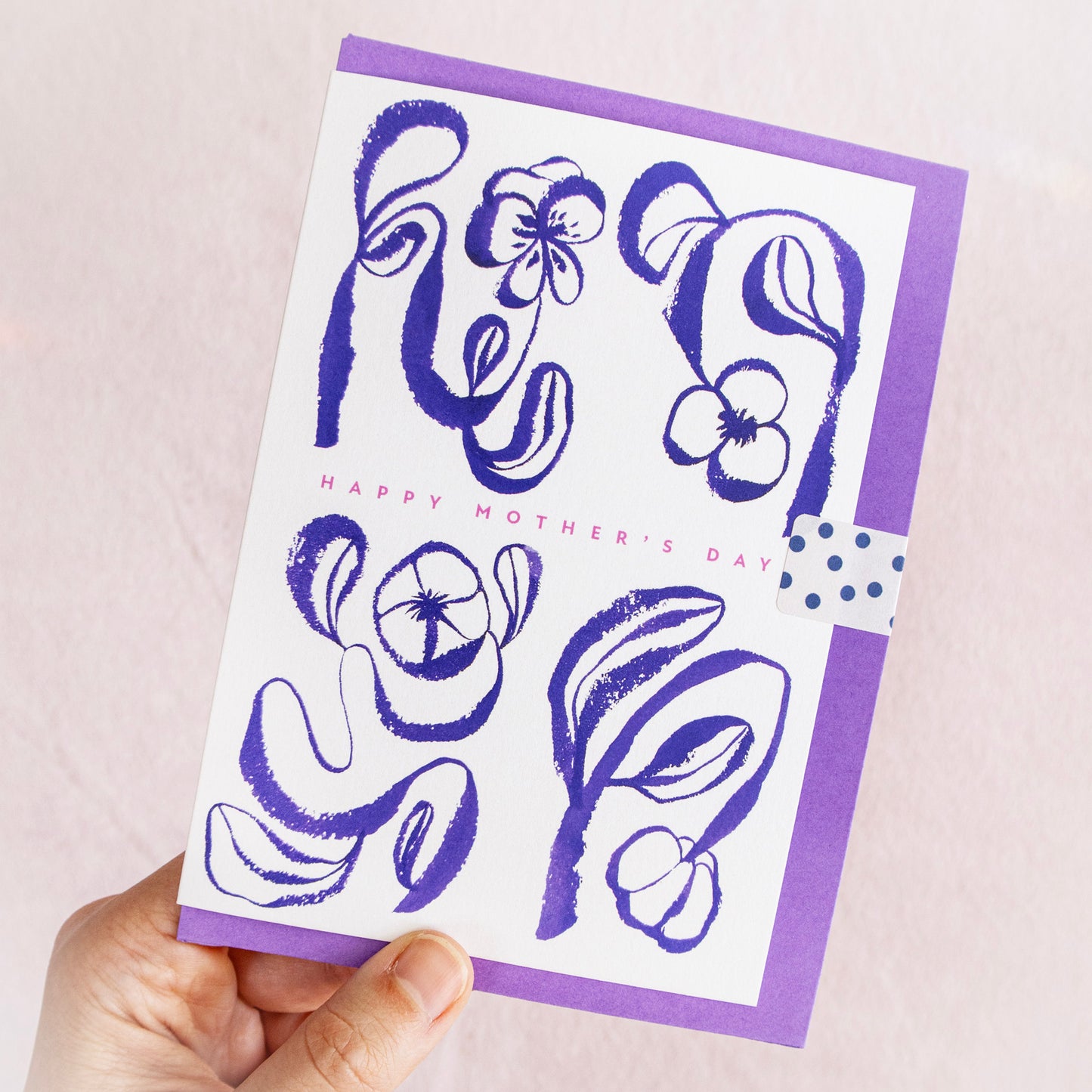 Happy Mother's Day Floral Greeting Card