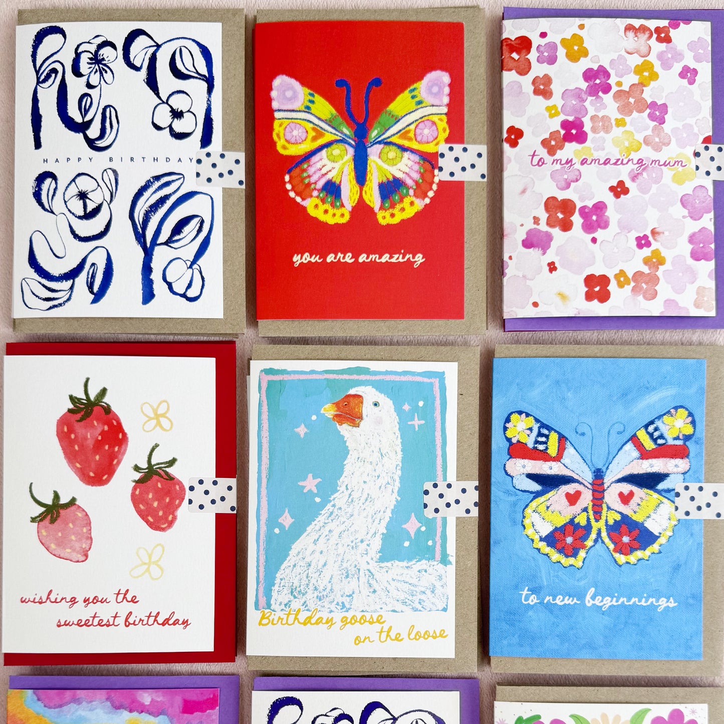 Birthday Goose On The Loose! Greeting Card