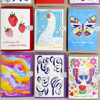 Happy Mother's Day Floral Greeting Card