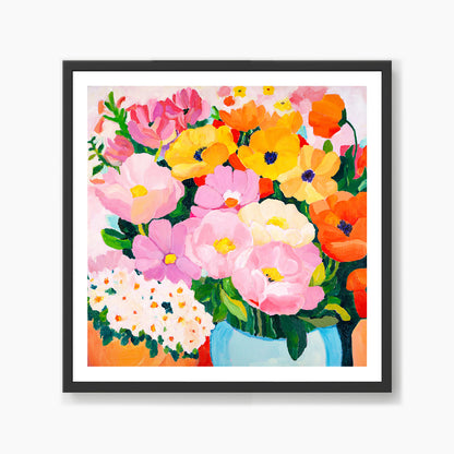 Market Day Flowers Print