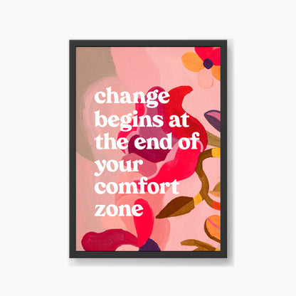 Change Begins At The End Quote