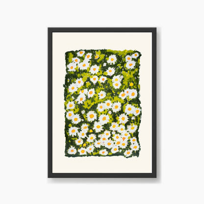 Living In The Daisies Art Print