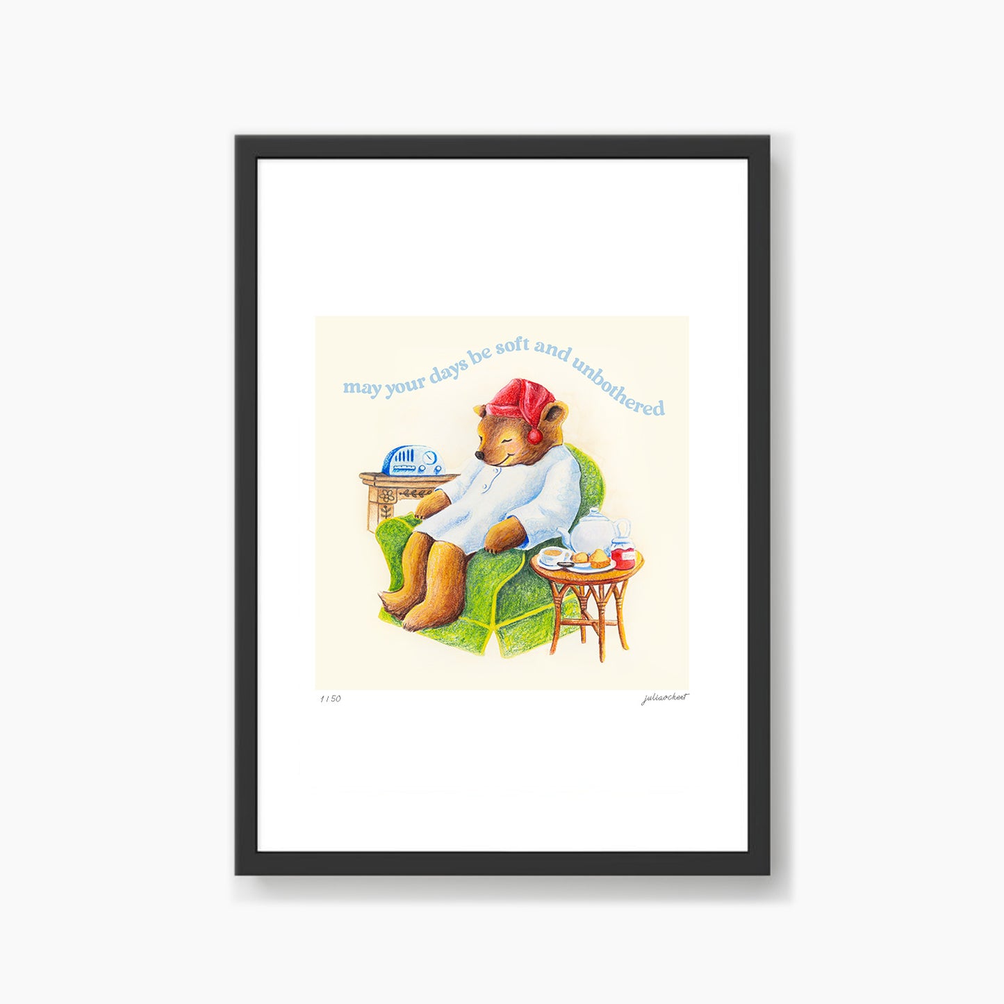 LTD EDT Soft and Unbothered Bear Print