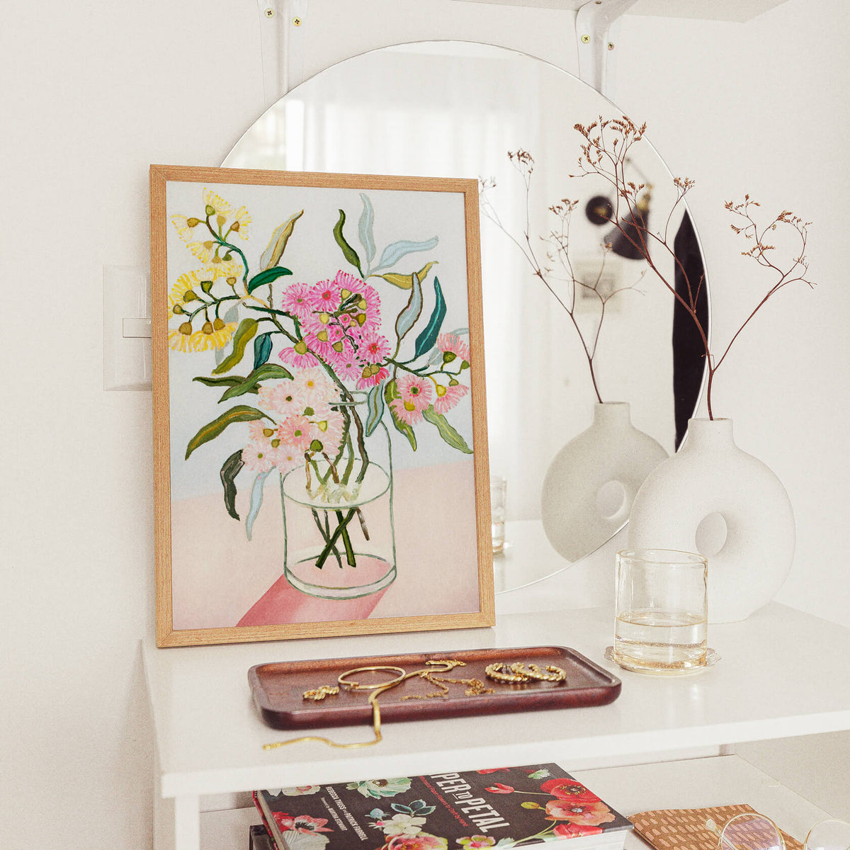 Blossoming Gums Art Print