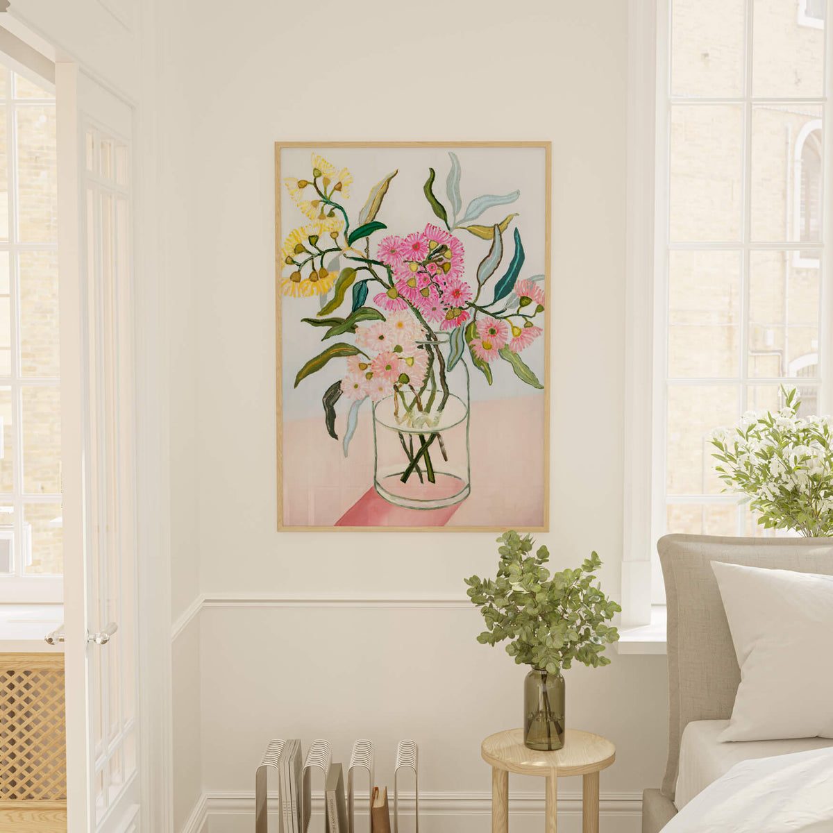 Blossoming Gums Art Print