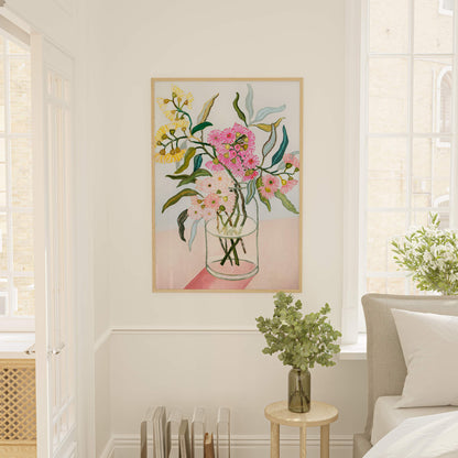 Blossoming Gums Art Print