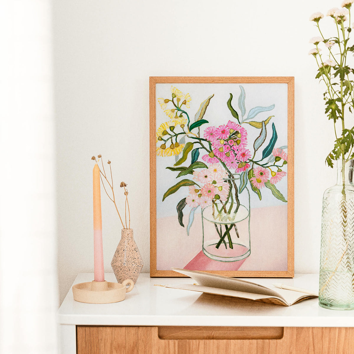 Blossoming Gums Art Print