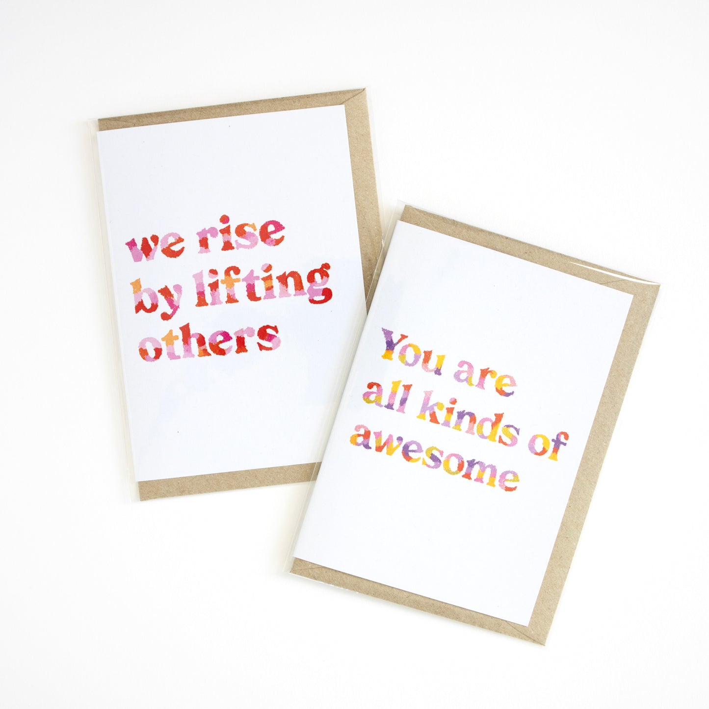 We Rise By Lifting Others Greeting Card