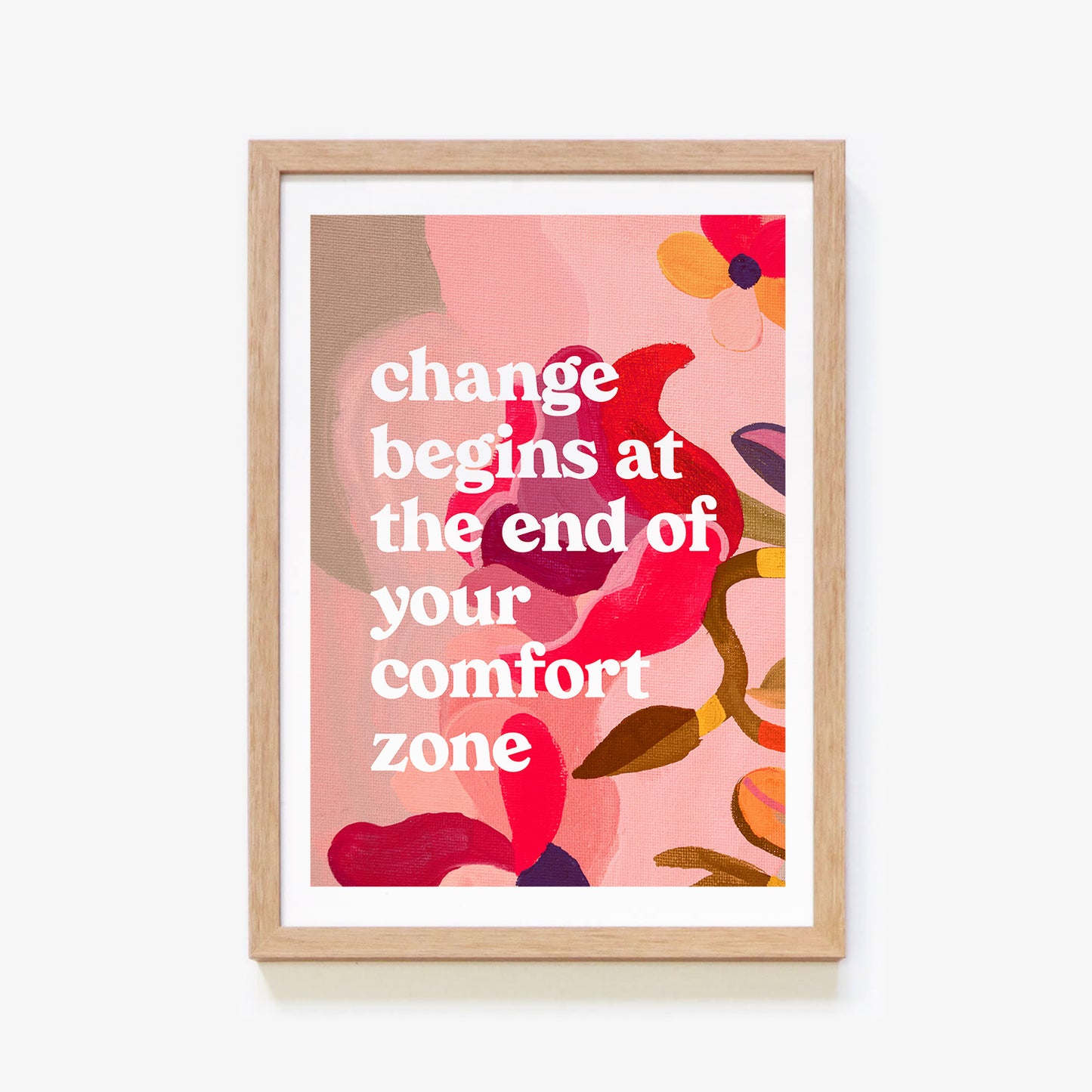 Change Begins At The End Quote