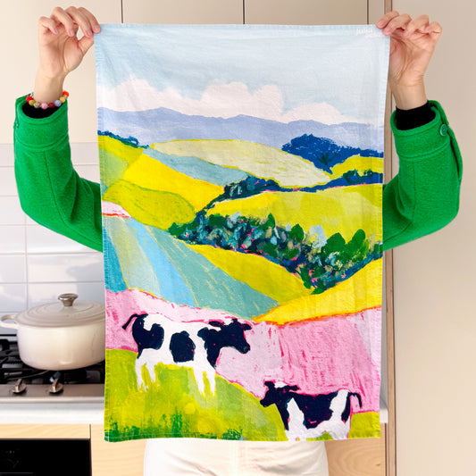 NEW: Moo Cows Tea Towel