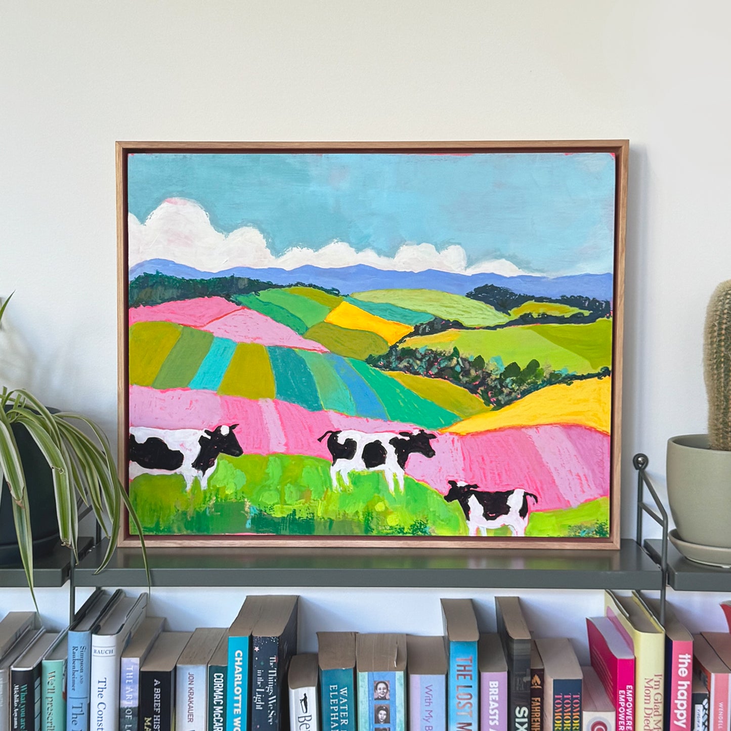 Hinterland Cows Original Landscape Artwork