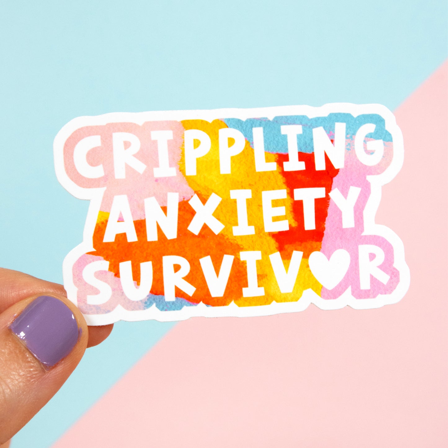 Crippling Anxiety Survivor Sticker