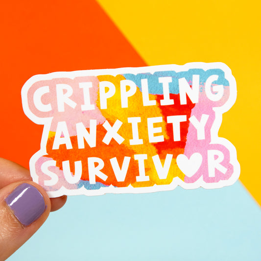 Crippling Anxiety Survivor Sticker