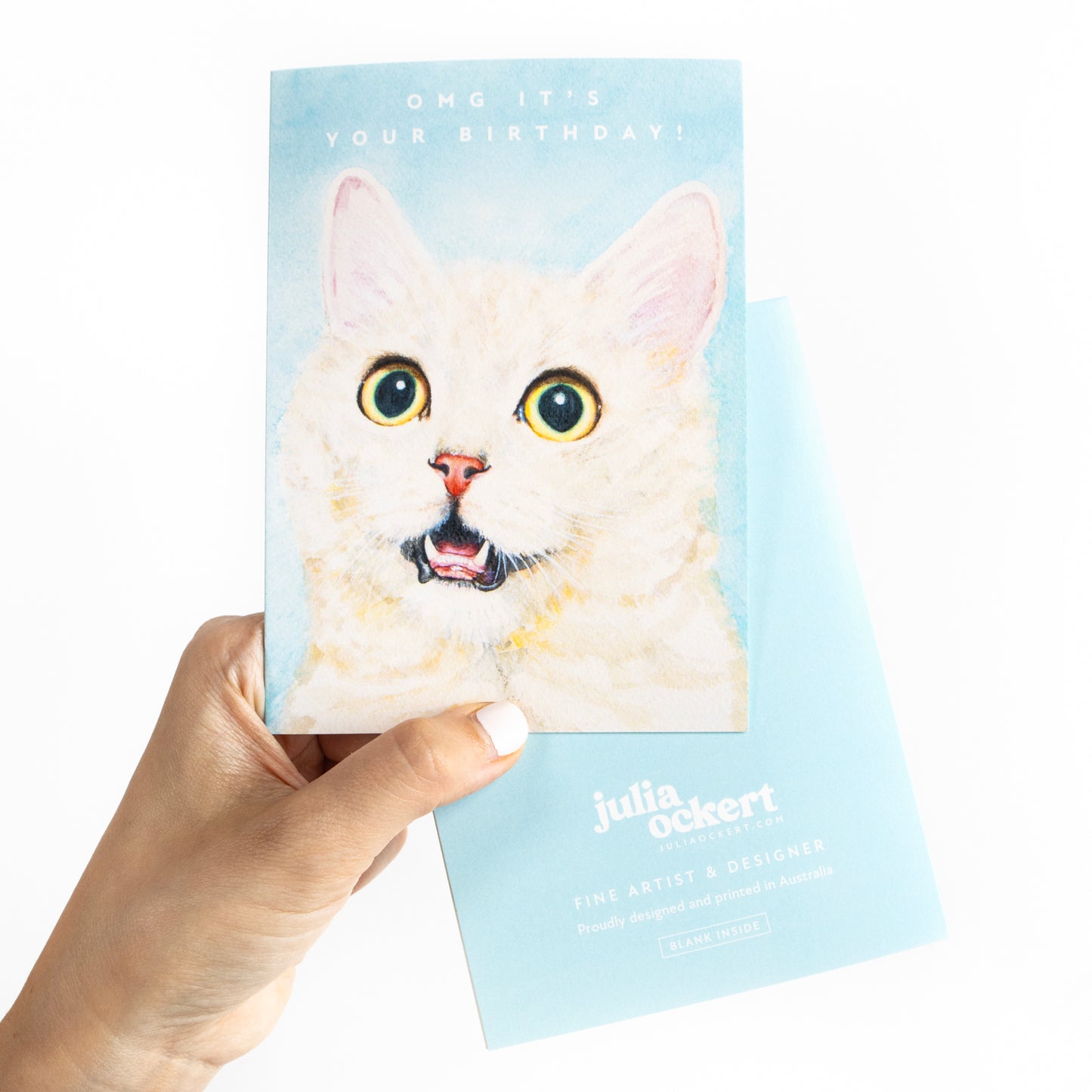 OMG It's Your Birthday! Cat-Lover Greeting Card