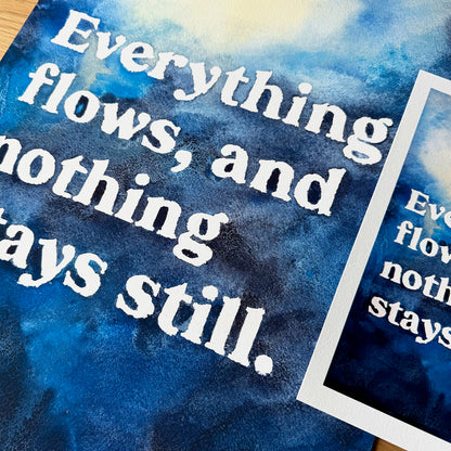 Everything Flows Quote