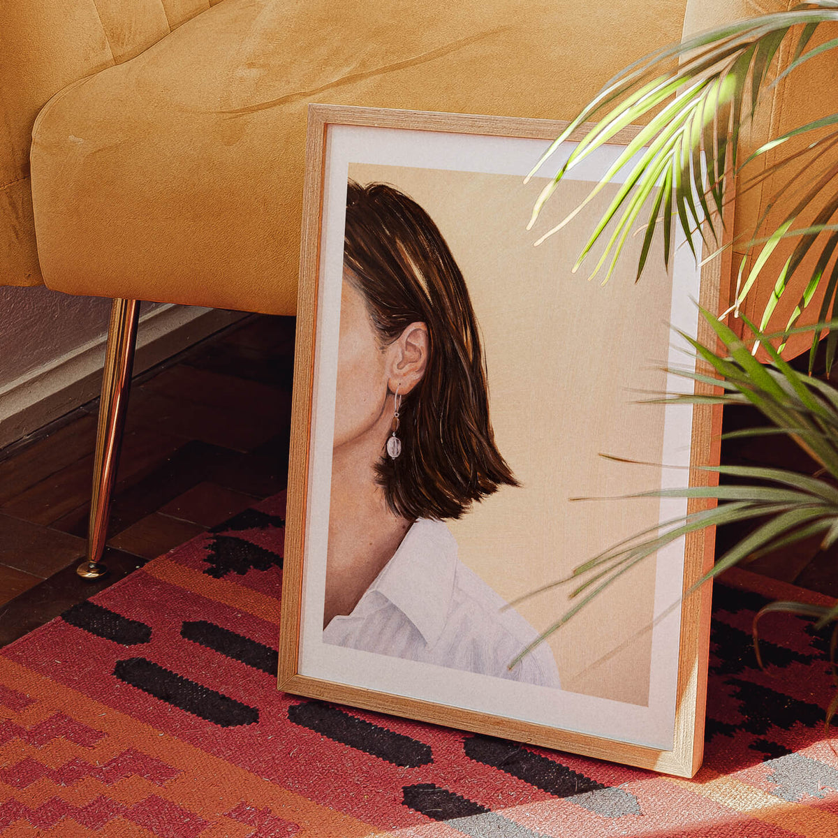 Her Other Side Art Print