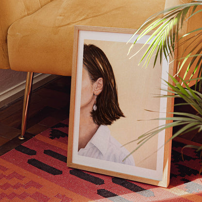 Her Other Side Art Print
