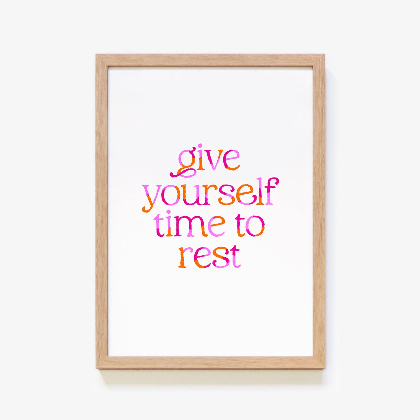 Give Yourself Time To Rest V2 Quote