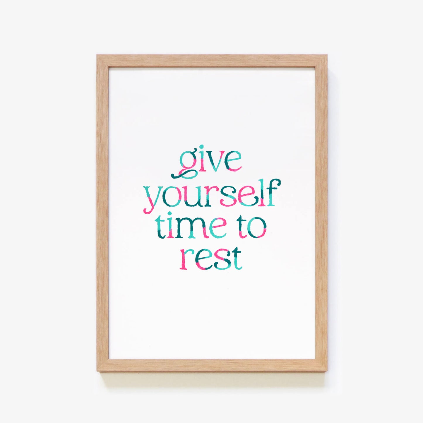 Give Yourself Time To Rest V1 Quote