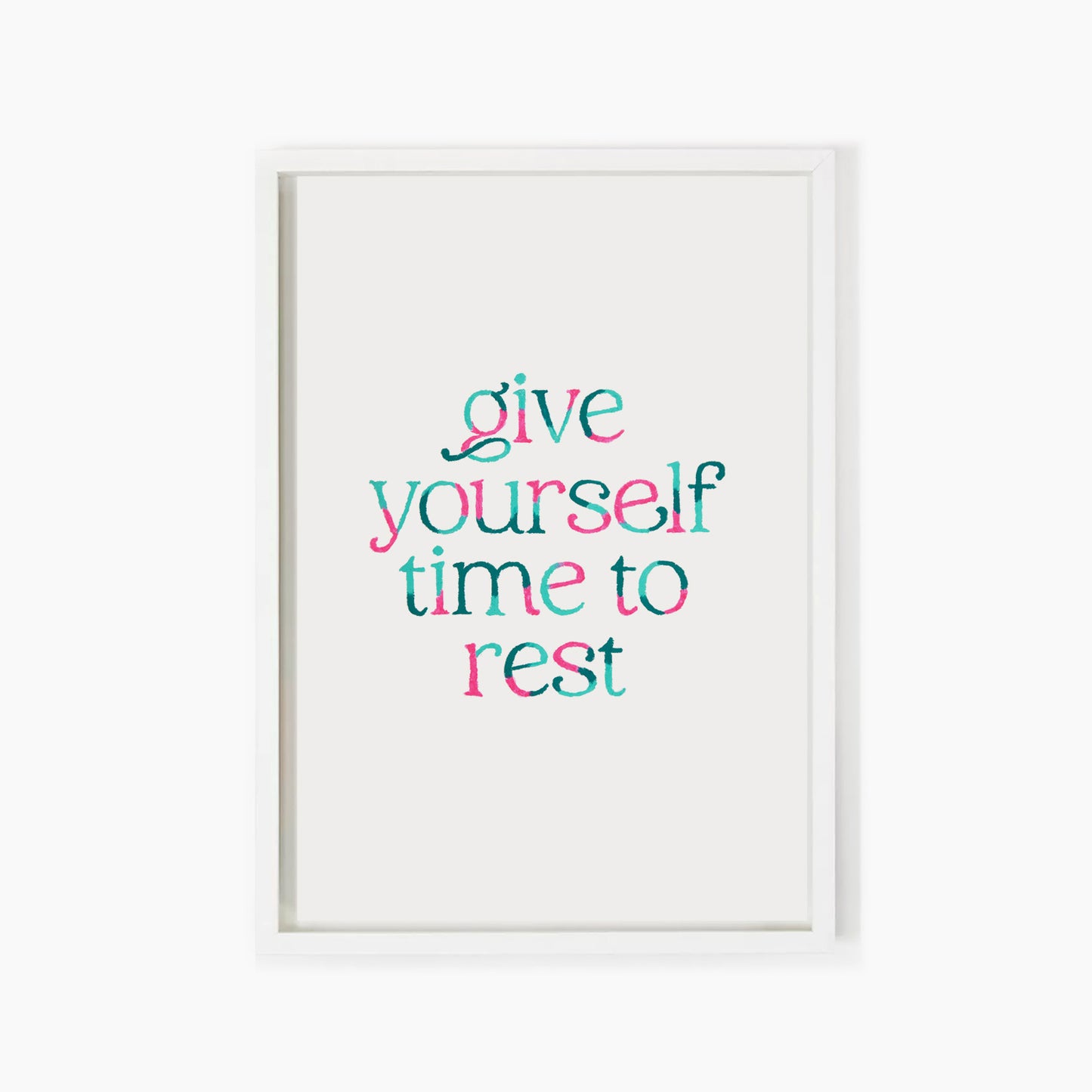 Give Yourself Time To Rest V1 Quote