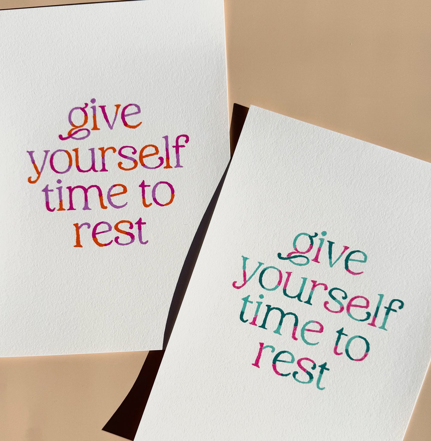 Give Yourself Time To Rest V1 Quote