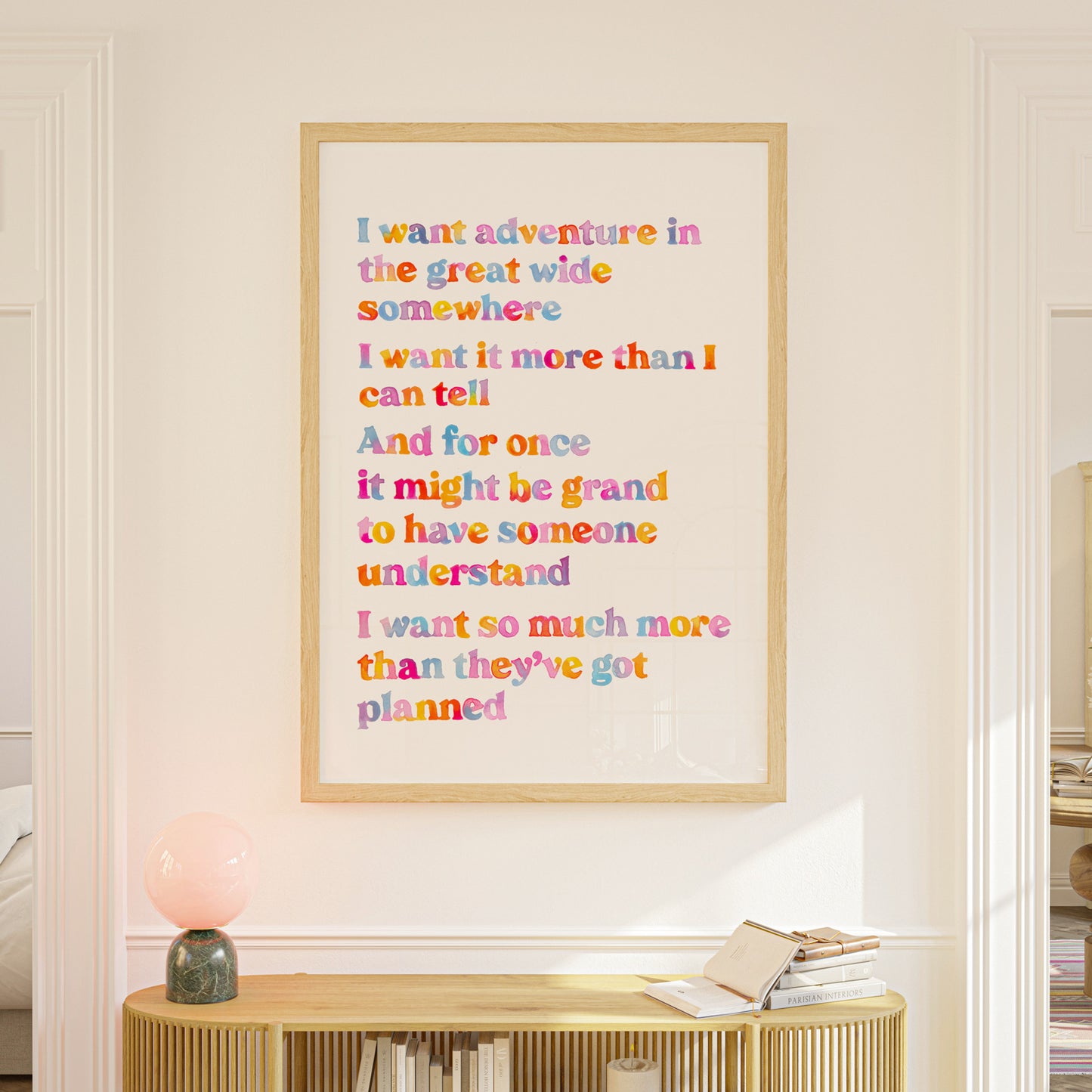 I Want Adventure (Belle Reprise Song) Print