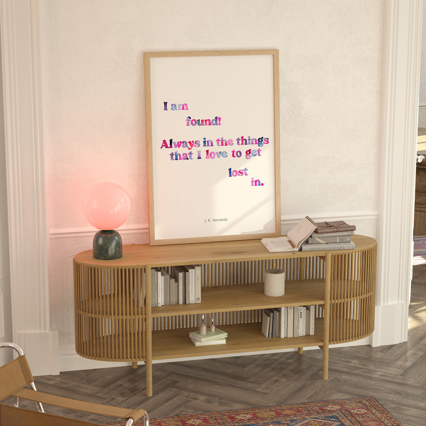 Love To Get Lost Poem Print