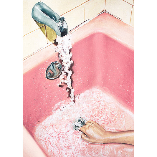 Retro Pink Bath