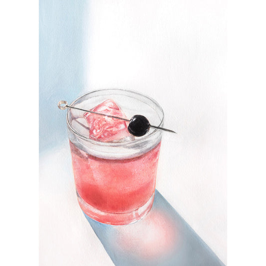 Summer Cherry Sour Cocktail